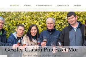 Móri borvidék Geszler pincészet - 2025
